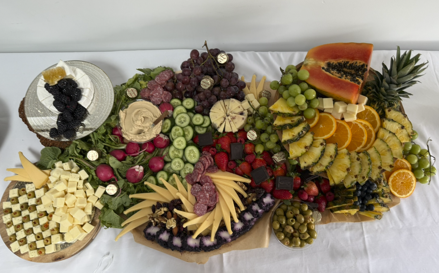 Spa night grazing table