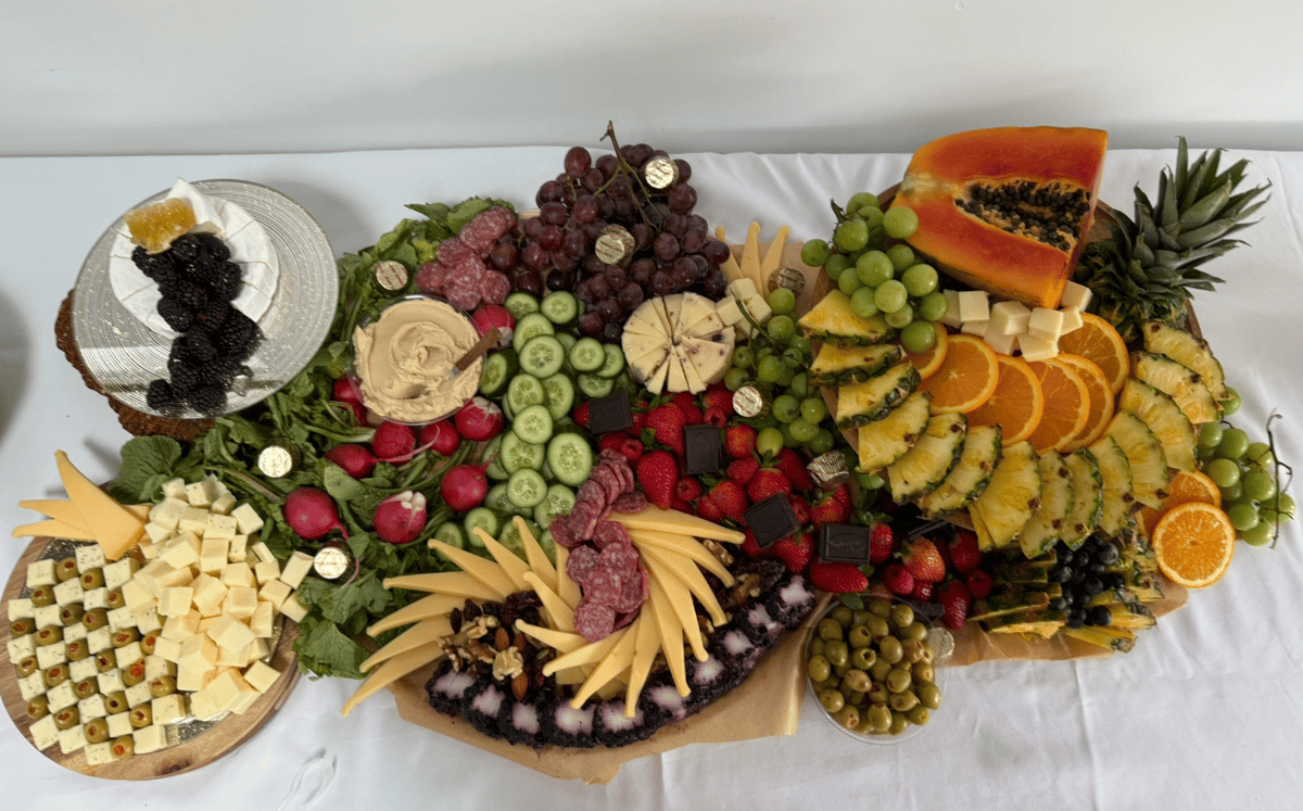 Spa night grazing table