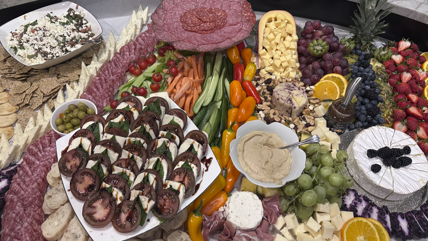 Teacher appreciation grazing table