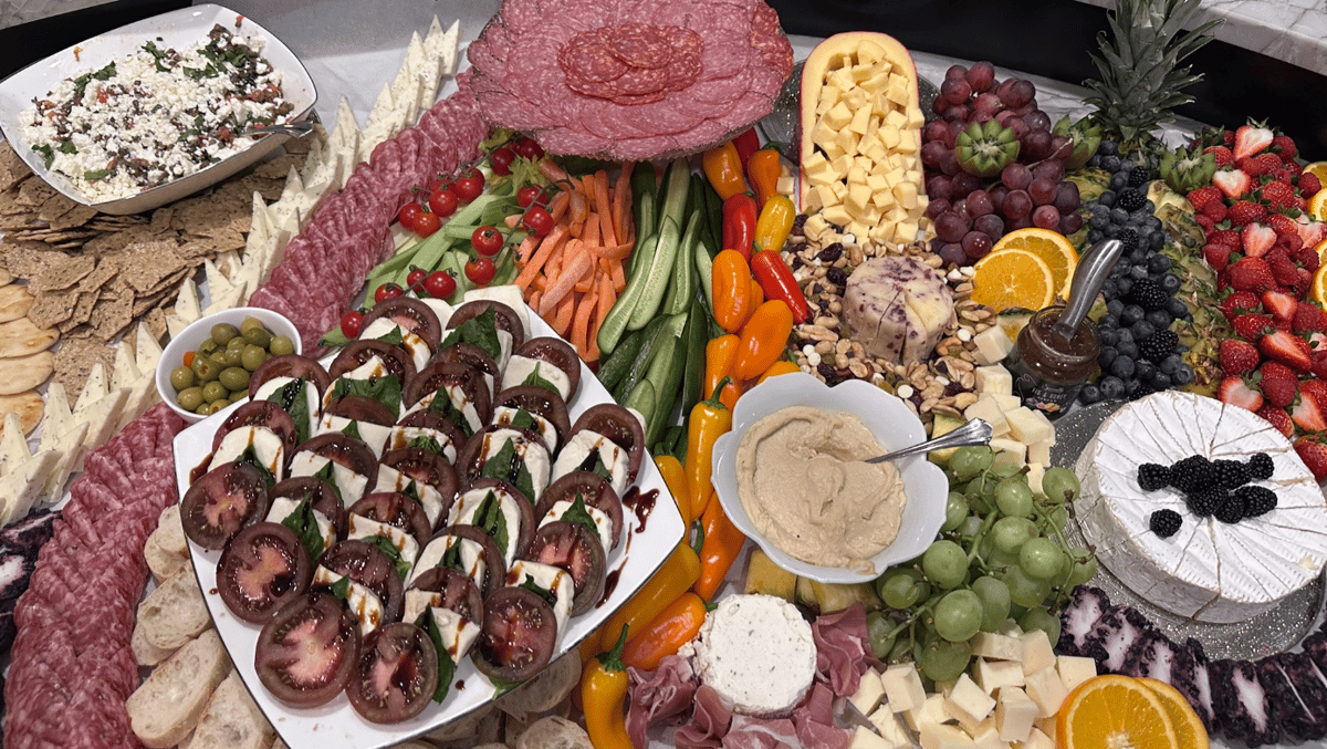 Teacher appreciation grazing table
